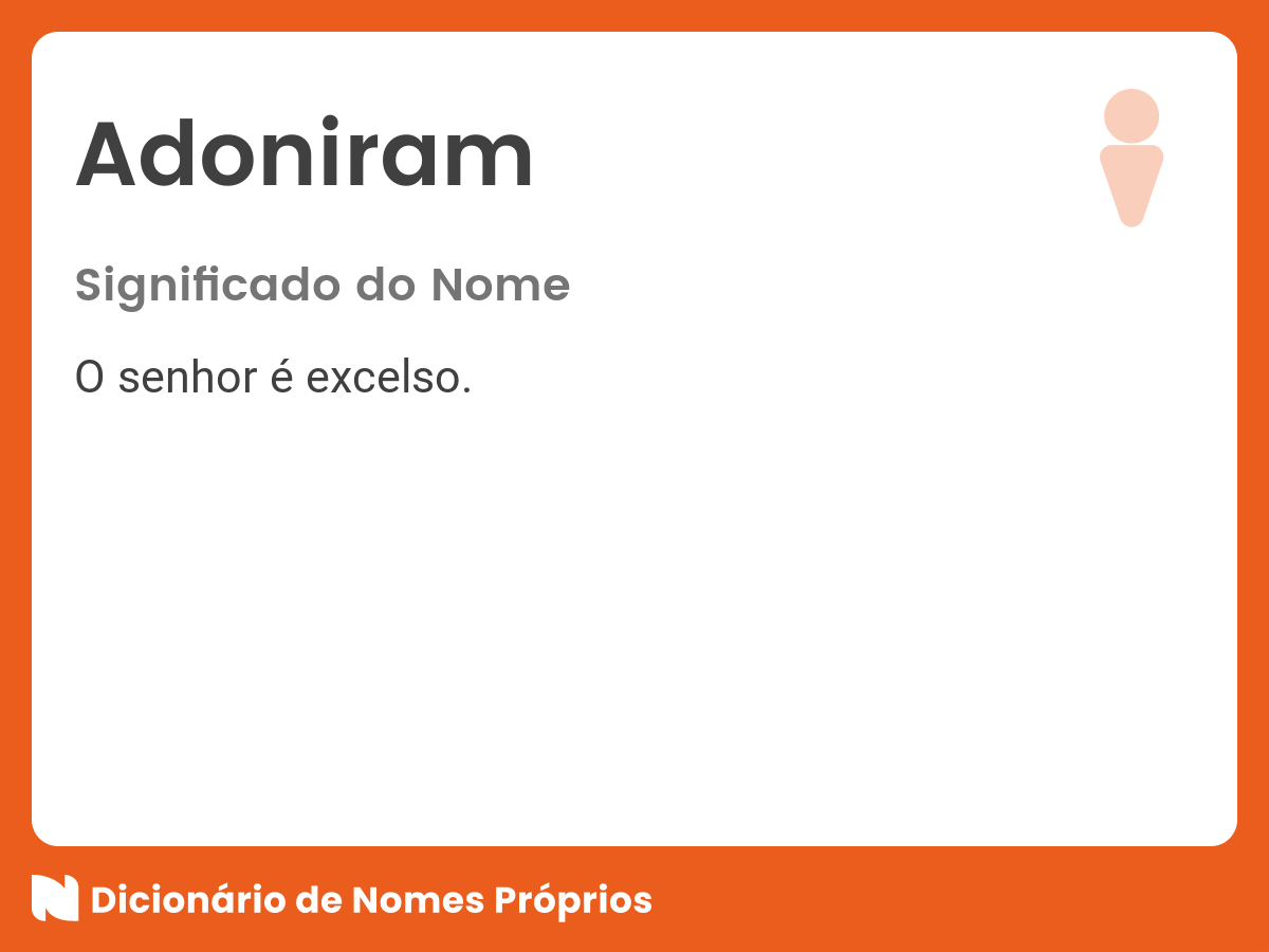 Adoniram