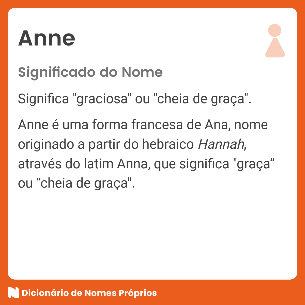 Significado del nombre Anne Claire