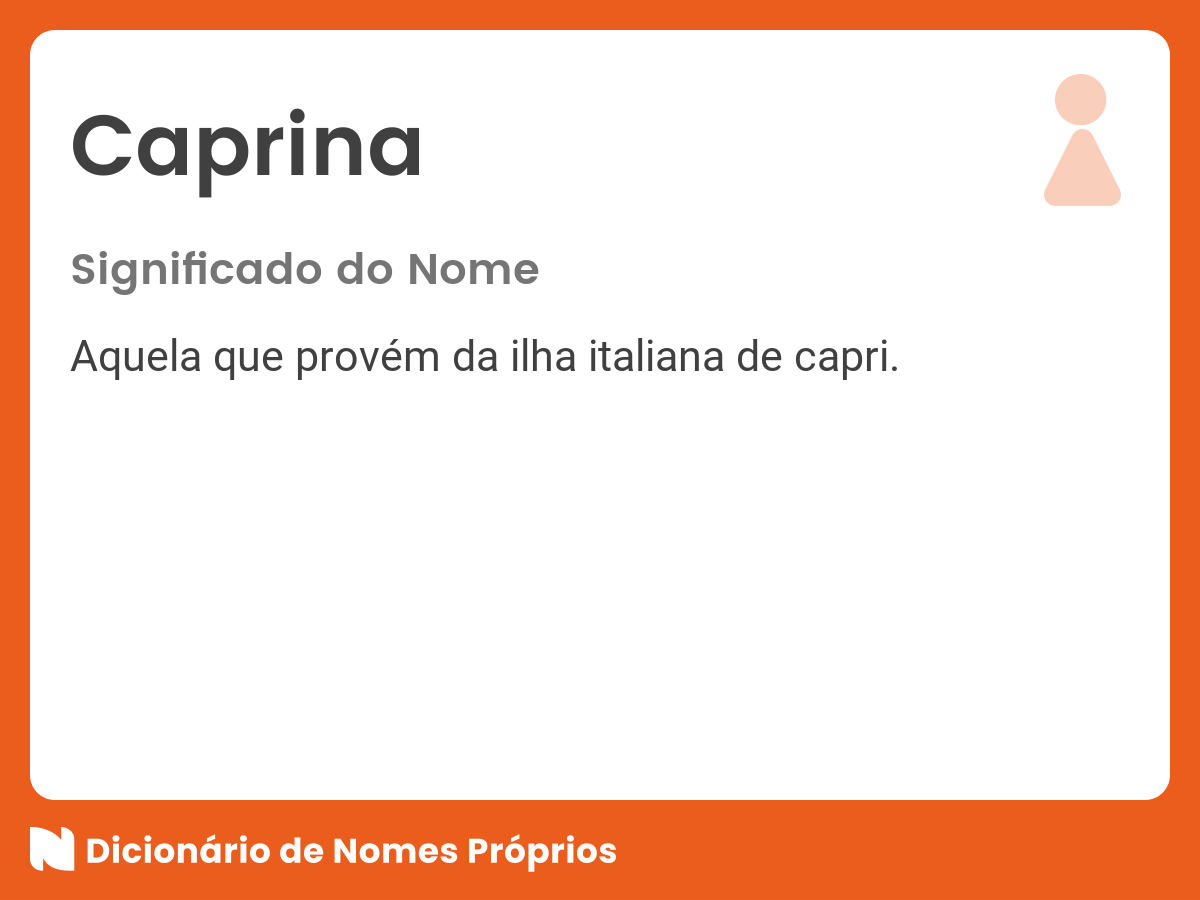 Nomes Italianos - Dicionário de Nomes Próprios