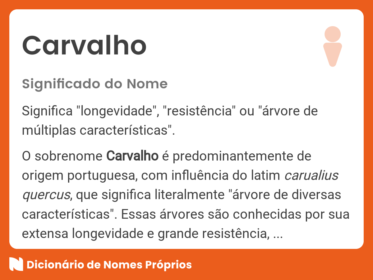 Carvalho