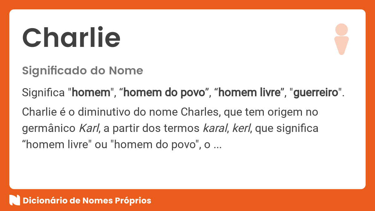Como se chama Charlie em inglês? Monuments Apostas