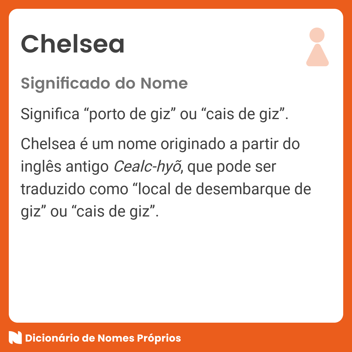 ¿Qué quiere decir Chelsea