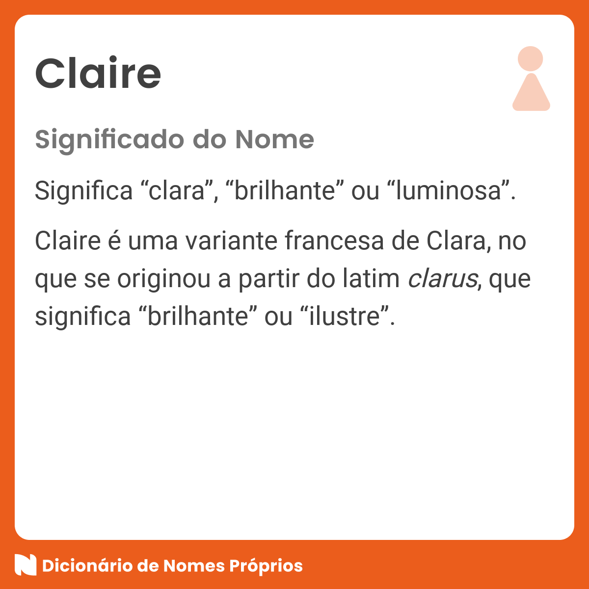 Netflix - Significado do nome Claire: lindas e elegantes, porém com pavio  curtíssimo quando atravessadas. Qual o seu momento favorito de cada uma?