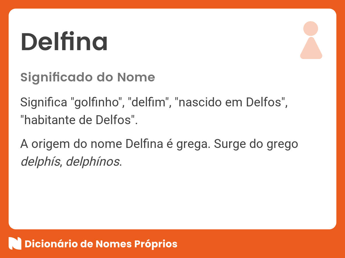 Significado do nome Delfina