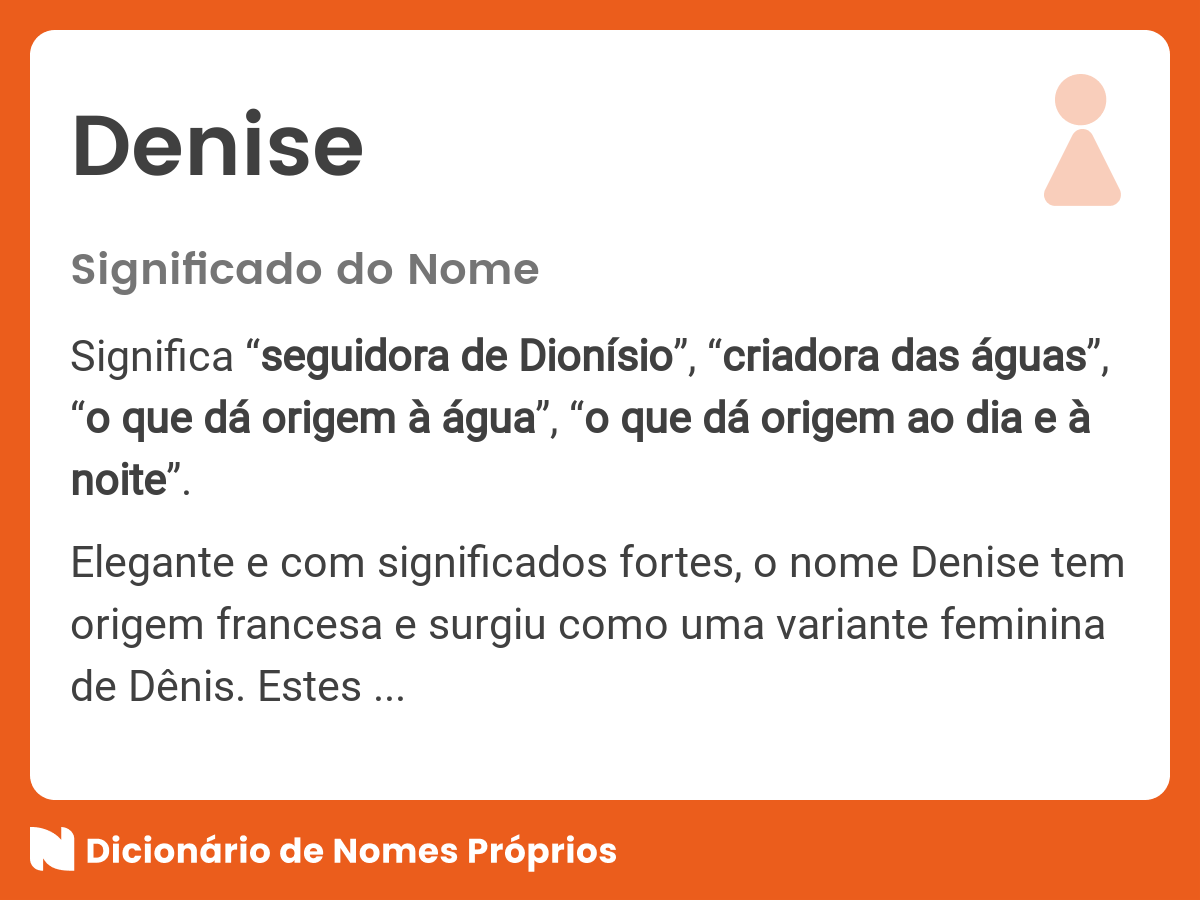 Nomes Femininos com E - Dicionário de Nomes Próprios