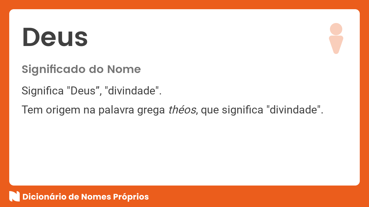 Quais São os Nomes de Deus? Deus Tem Nome?