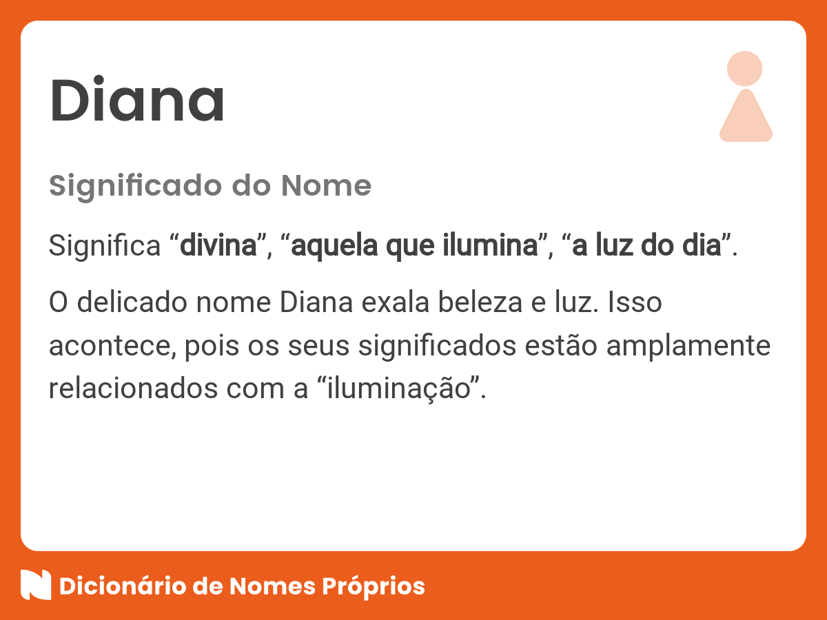 Significado do nome Diana