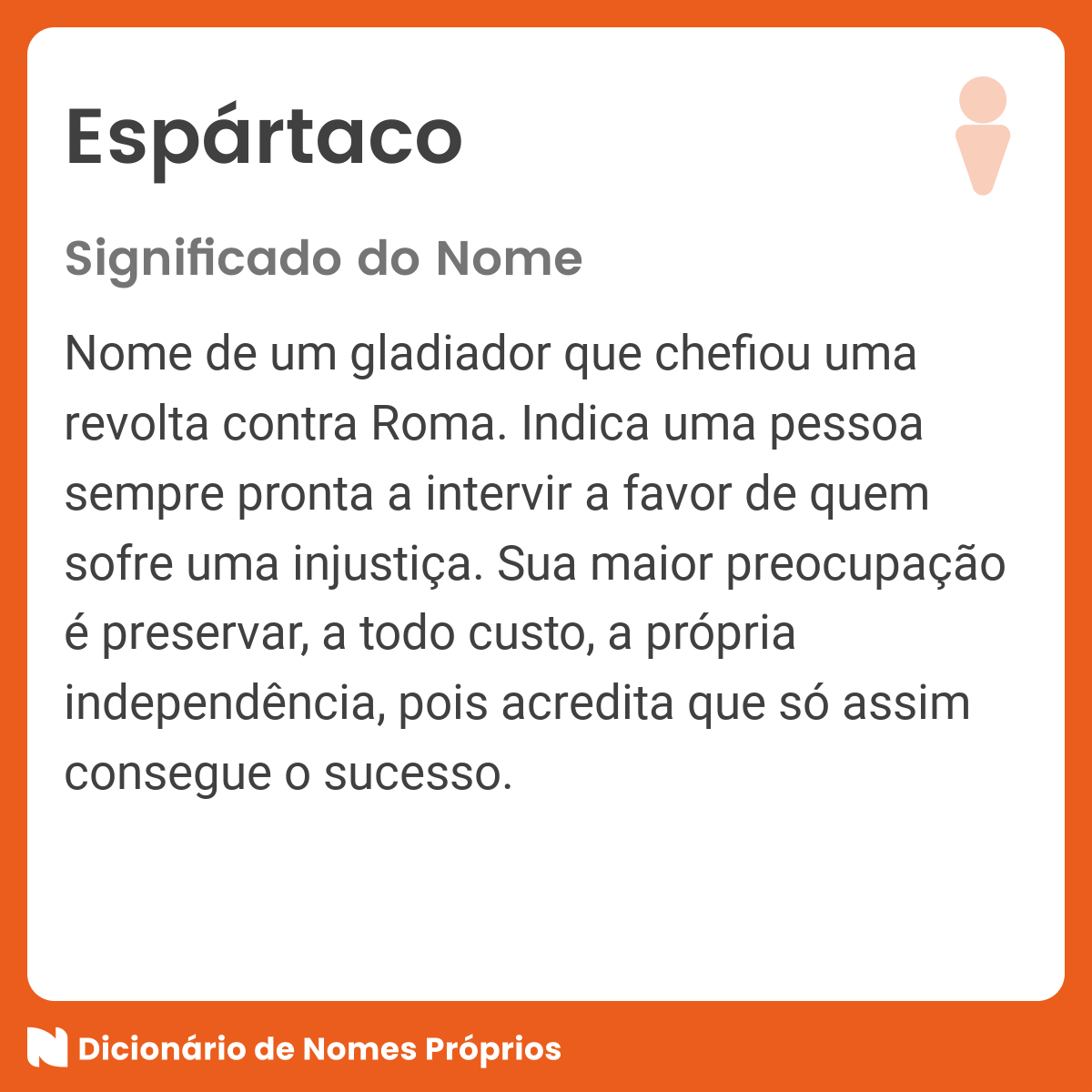 👪 → Qual o significado do nome Espartano?