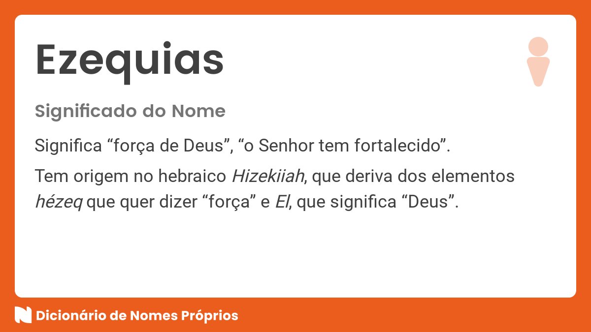 Significado do nome Ezra - Dicionário de Nomes Próprios