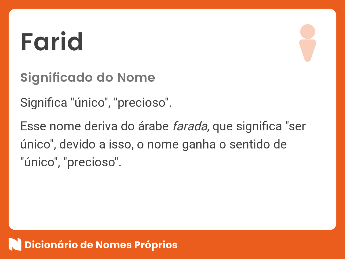 significado-do-nome-farid-dicion-rio-de-nomes-pr-prios