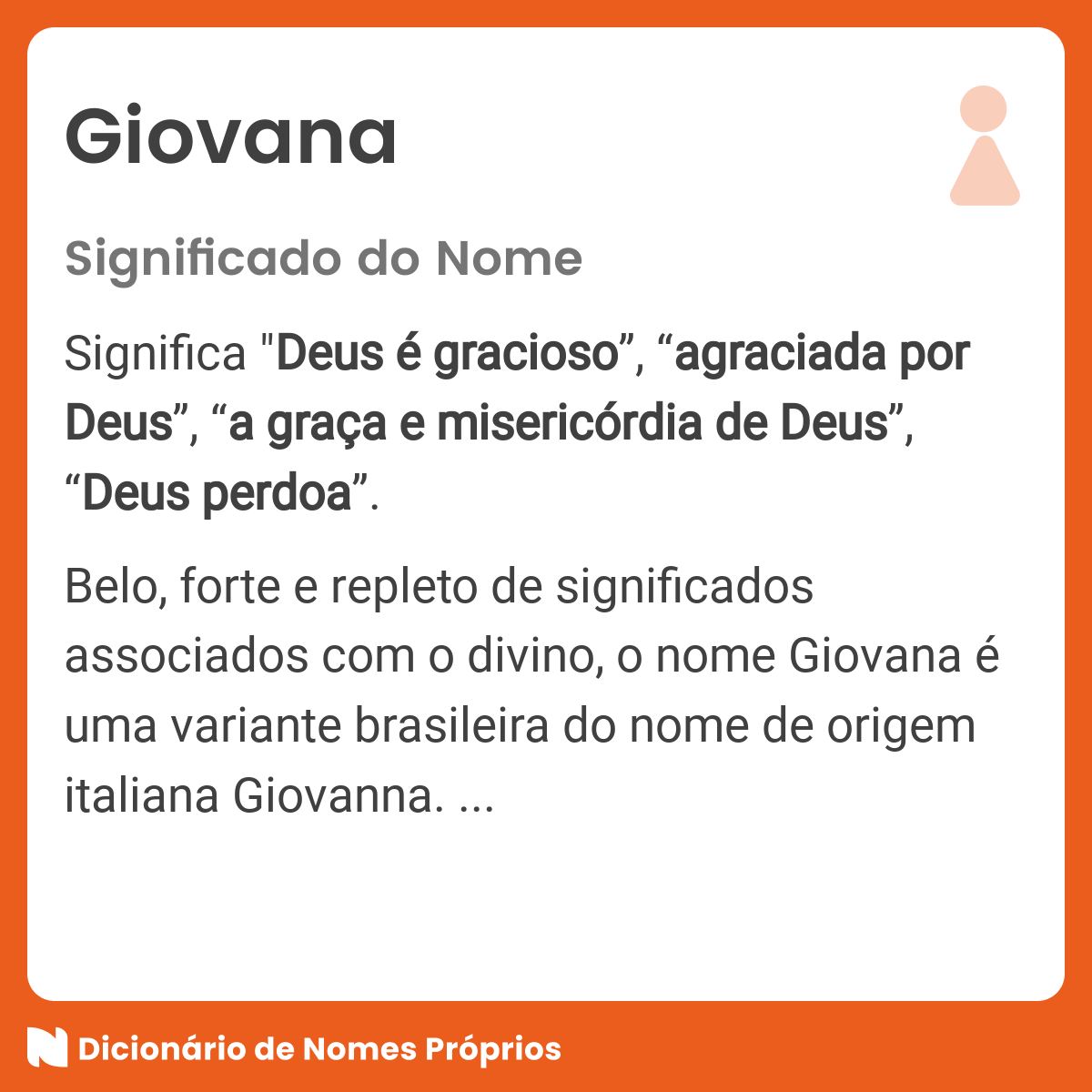 Minha Vida - Quem gostou do significado de Giovana?