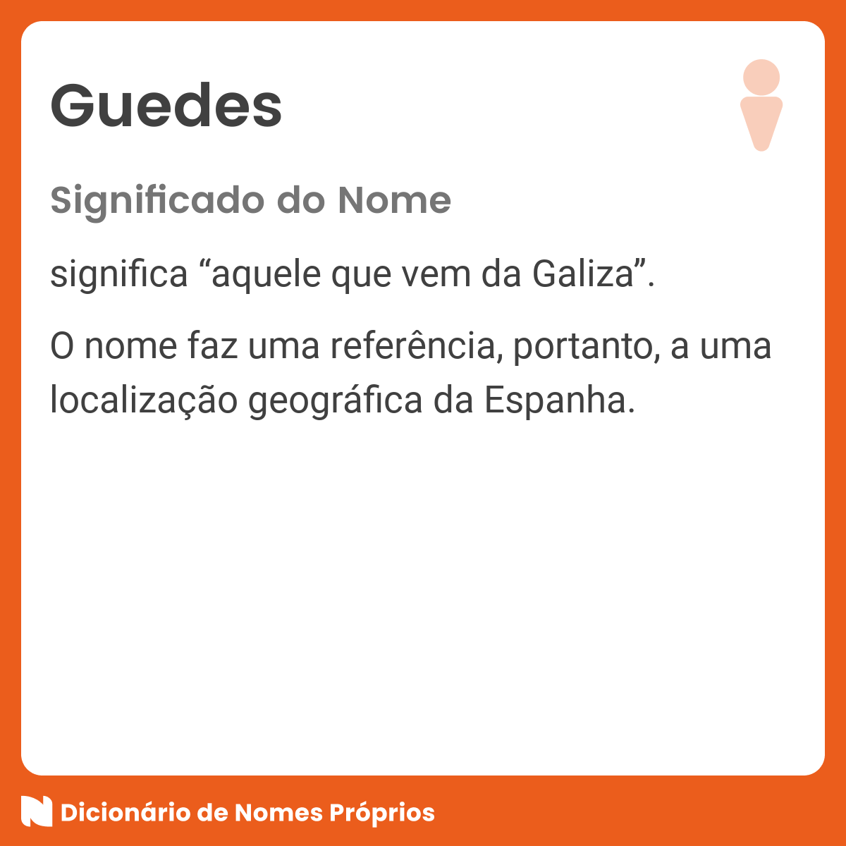 Qual a descendência do sobrenome Guedes?