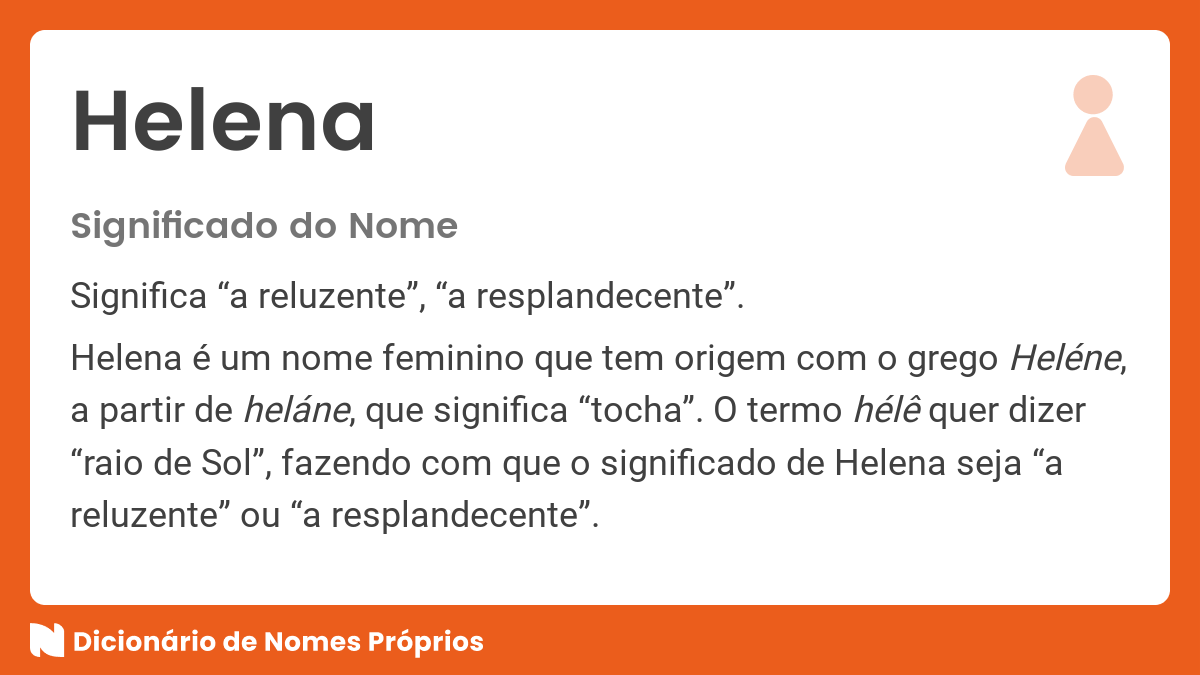 Significado dos Nomes