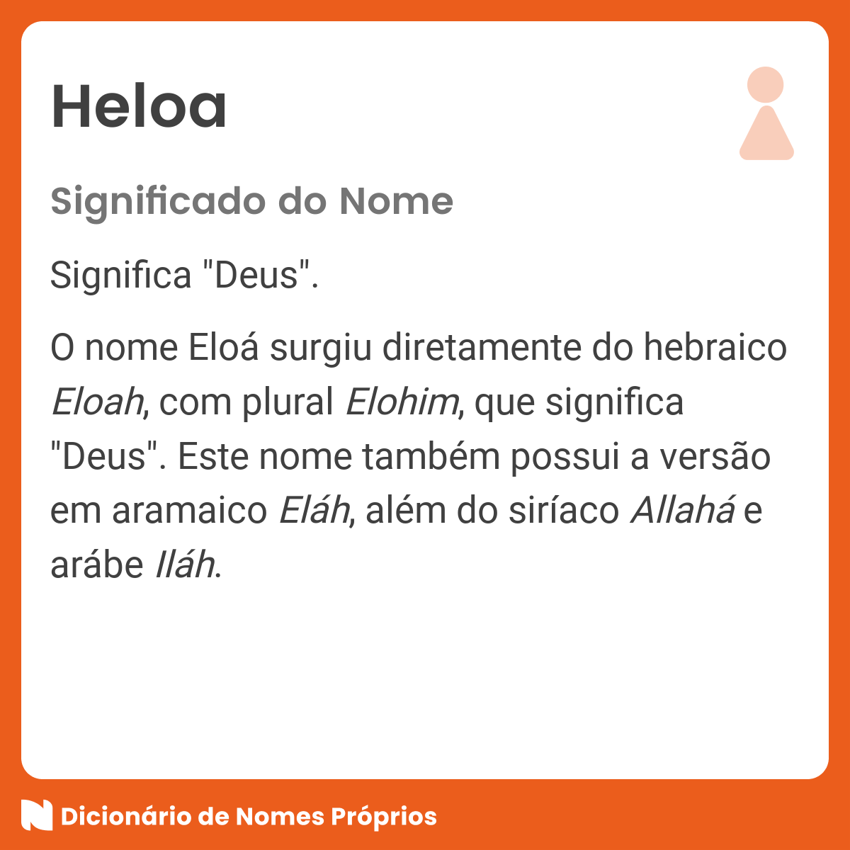 Significado do ELOHIM - Nomes de Deus