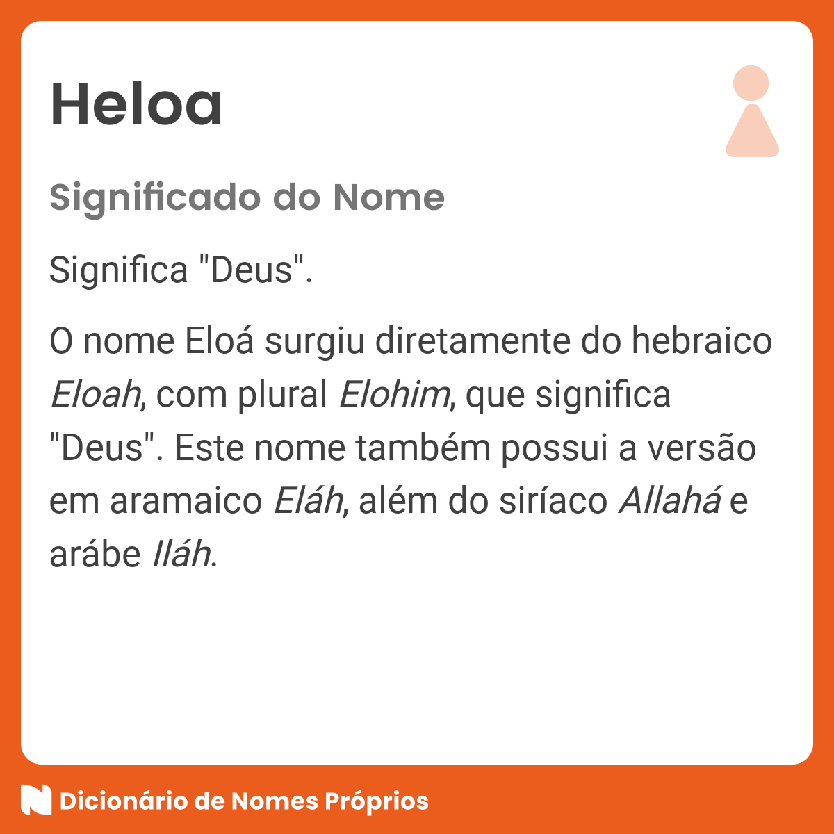 O que Significa a Palavra Elohim Em Hebraico