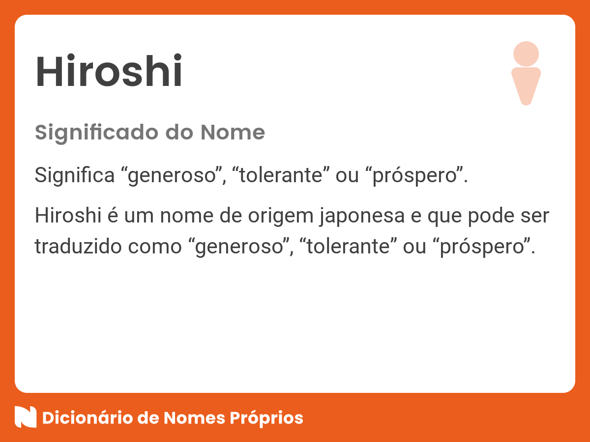 Nomes femininos e masculinos em japonês de A a Z 