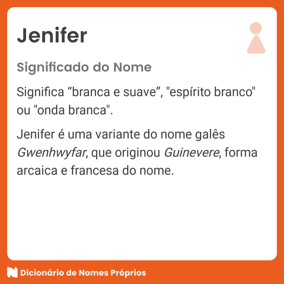 O nome dela é Jennifer! – O Presente