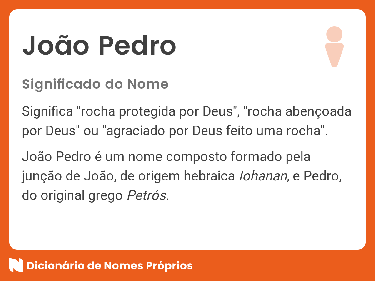 Significado Do Nome Jo o Pedro Significado Do Nome Jo o Pedro