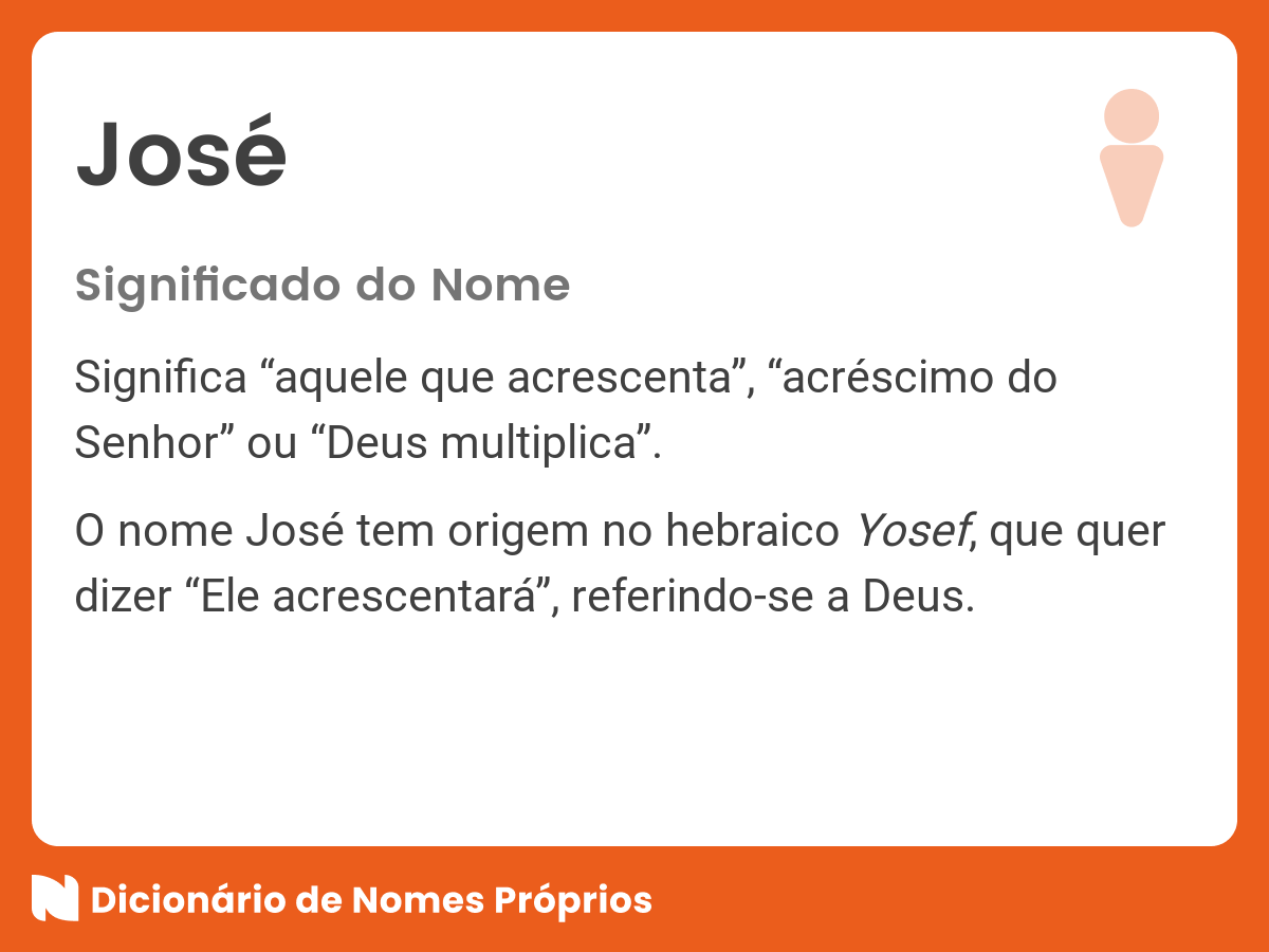 Significado do nome jos 