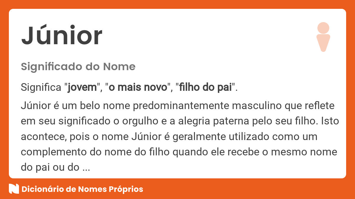 Nome Junior