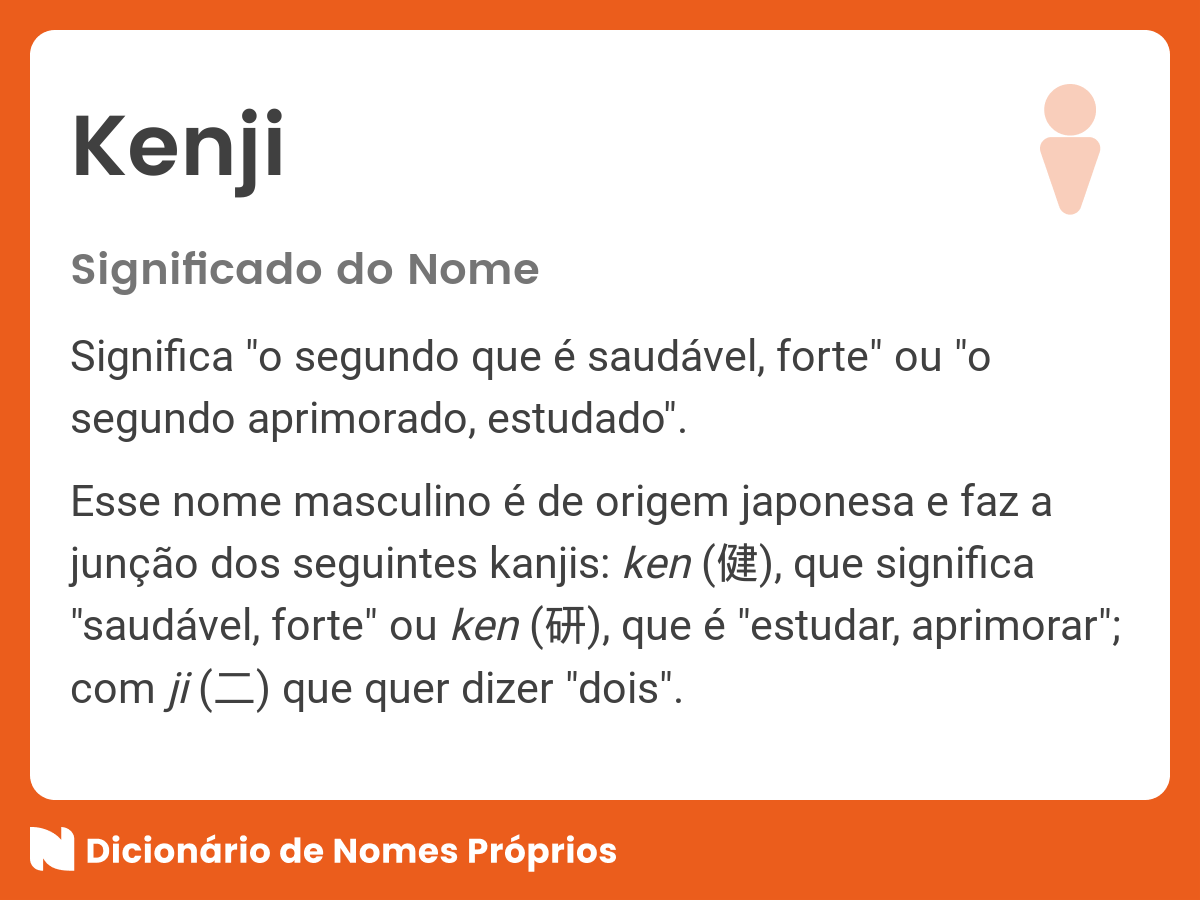 Nomes japoneses masculinos e seus significados