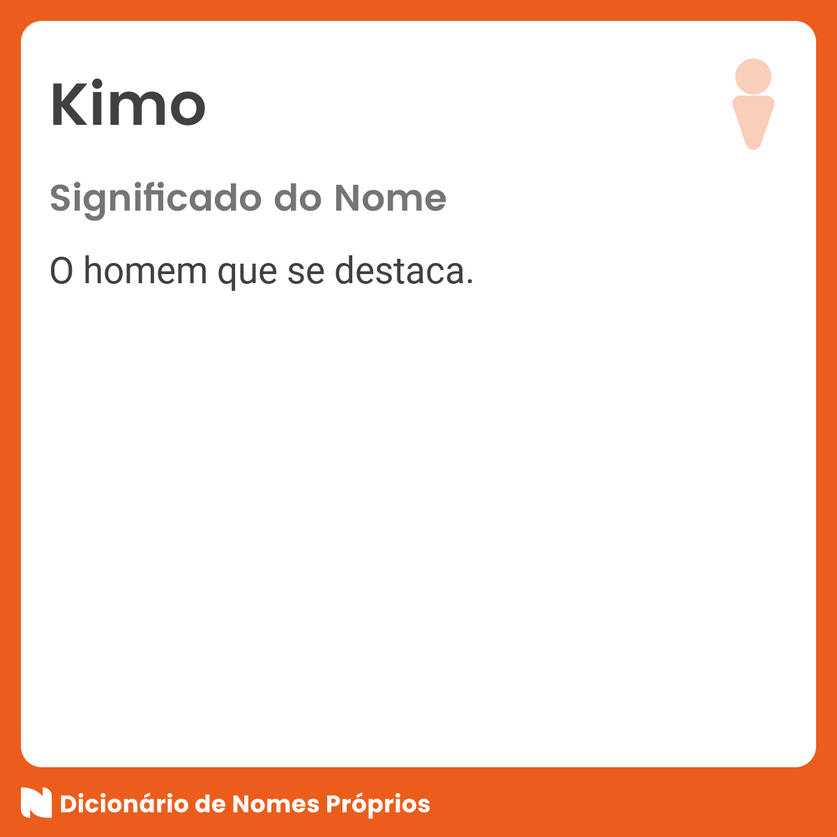 Significado do nome Kim - Dicionário de Nomes Próprios