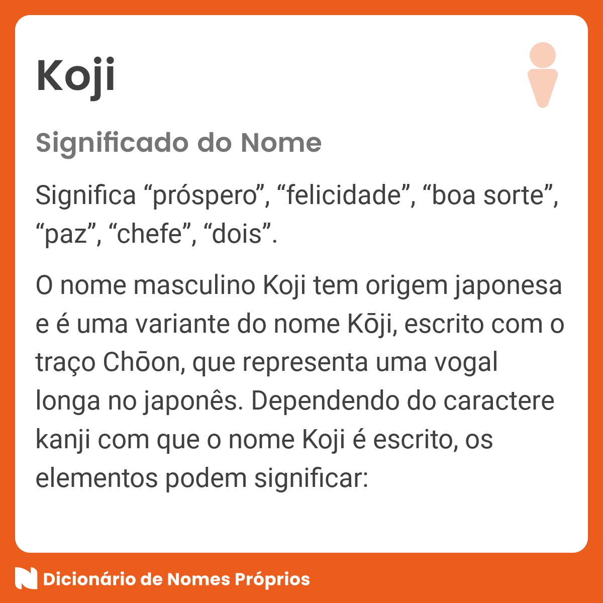 👪 → Qual o significado do nome Shogi?