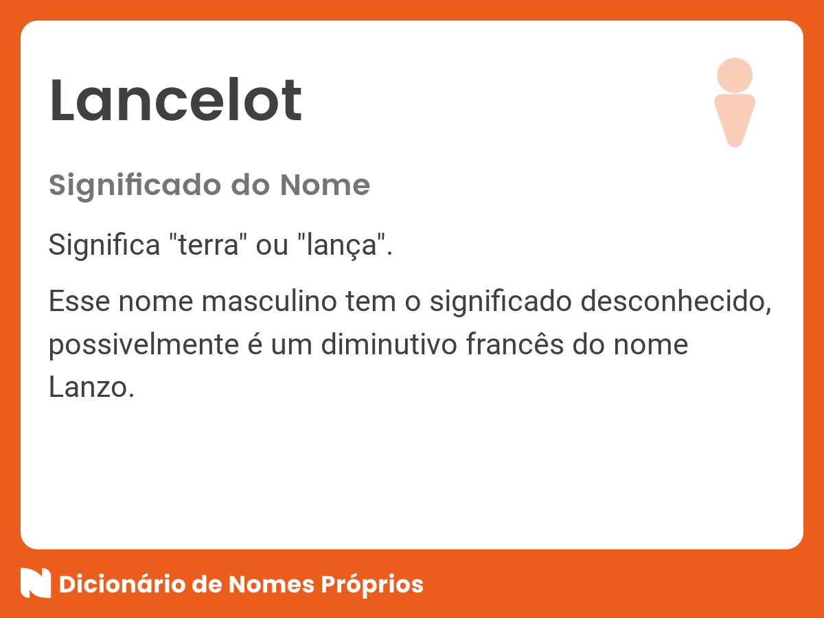 👪 → Qual o significado do nome Lance?