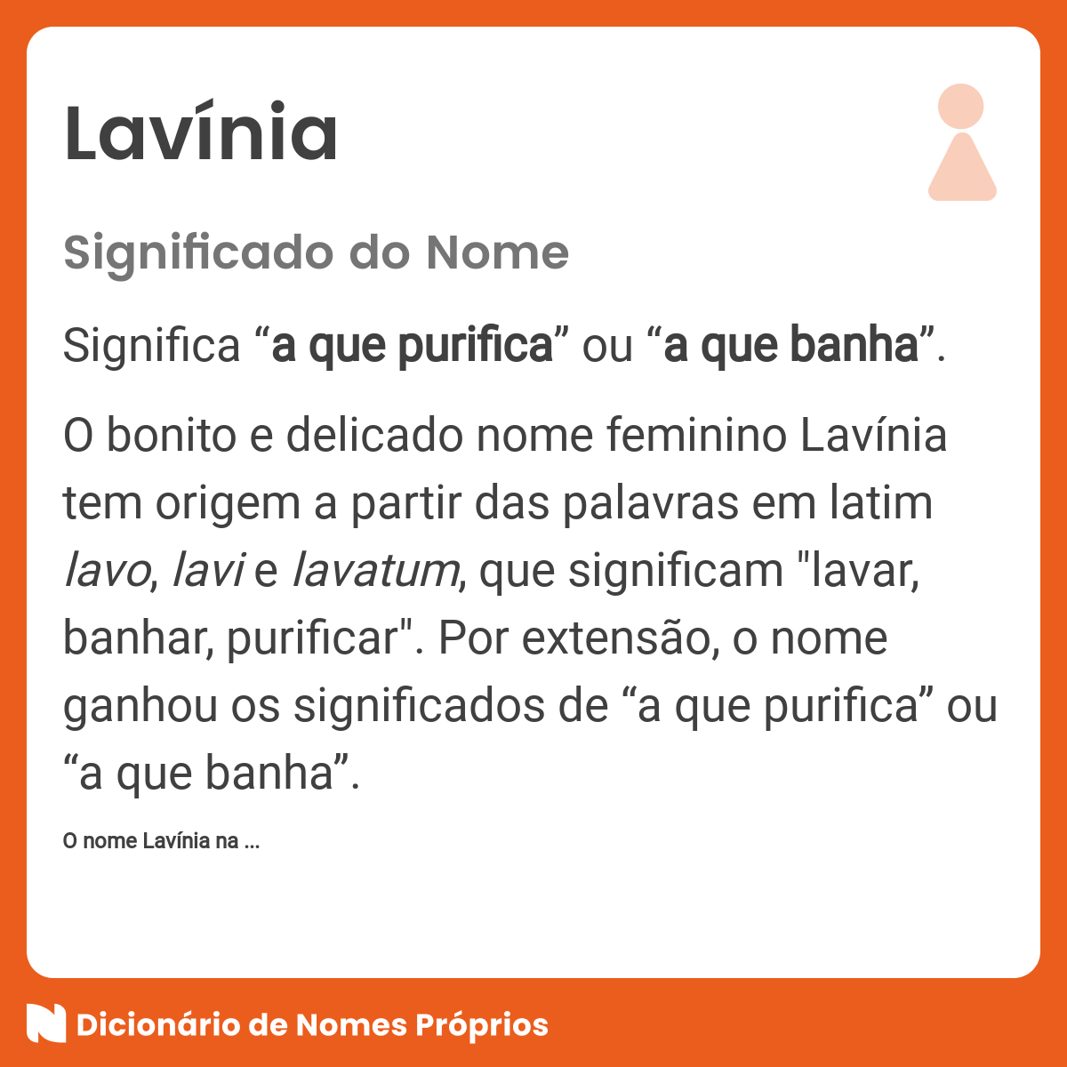 Nomes Femininos com E - Dicionário de Nomes Próprios