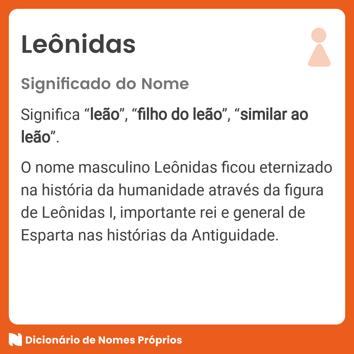 👪 → Qual o significado do nome Espartano?