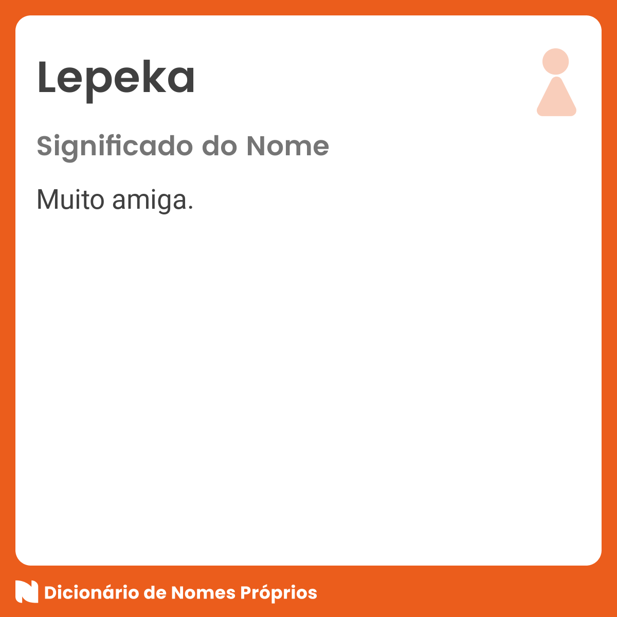 Arquivo Dicionário de nomes - Sapeka
