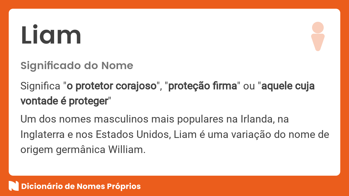 Significado de nomes masculinos com a inicial L