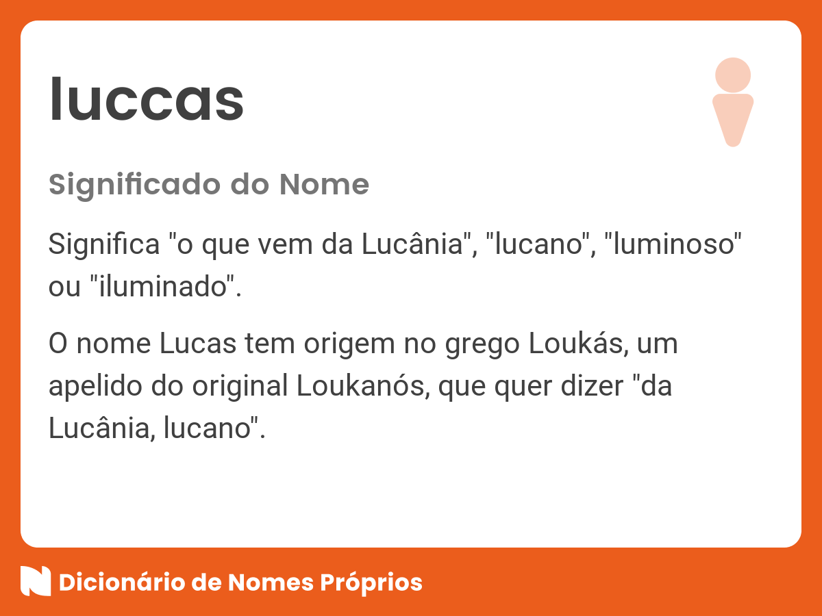 Luccas