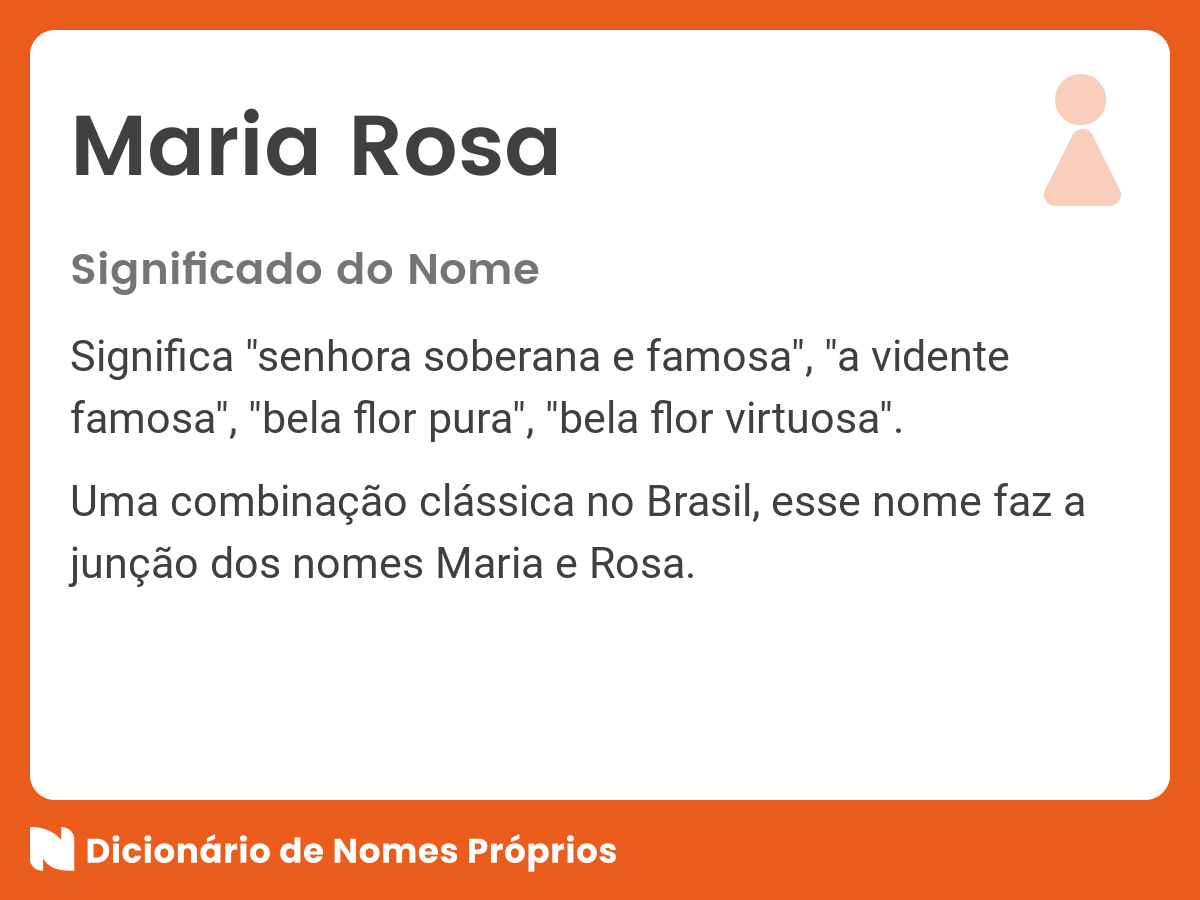 Maria Rosa 