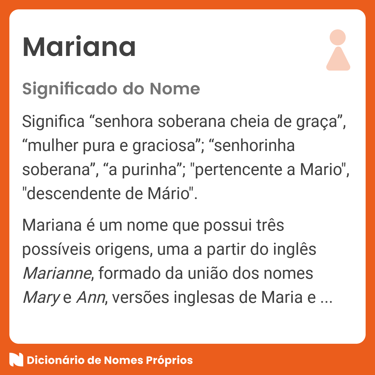 Respondendo a @Mariana Dias Lindos Nomes Bíblicos para meninas