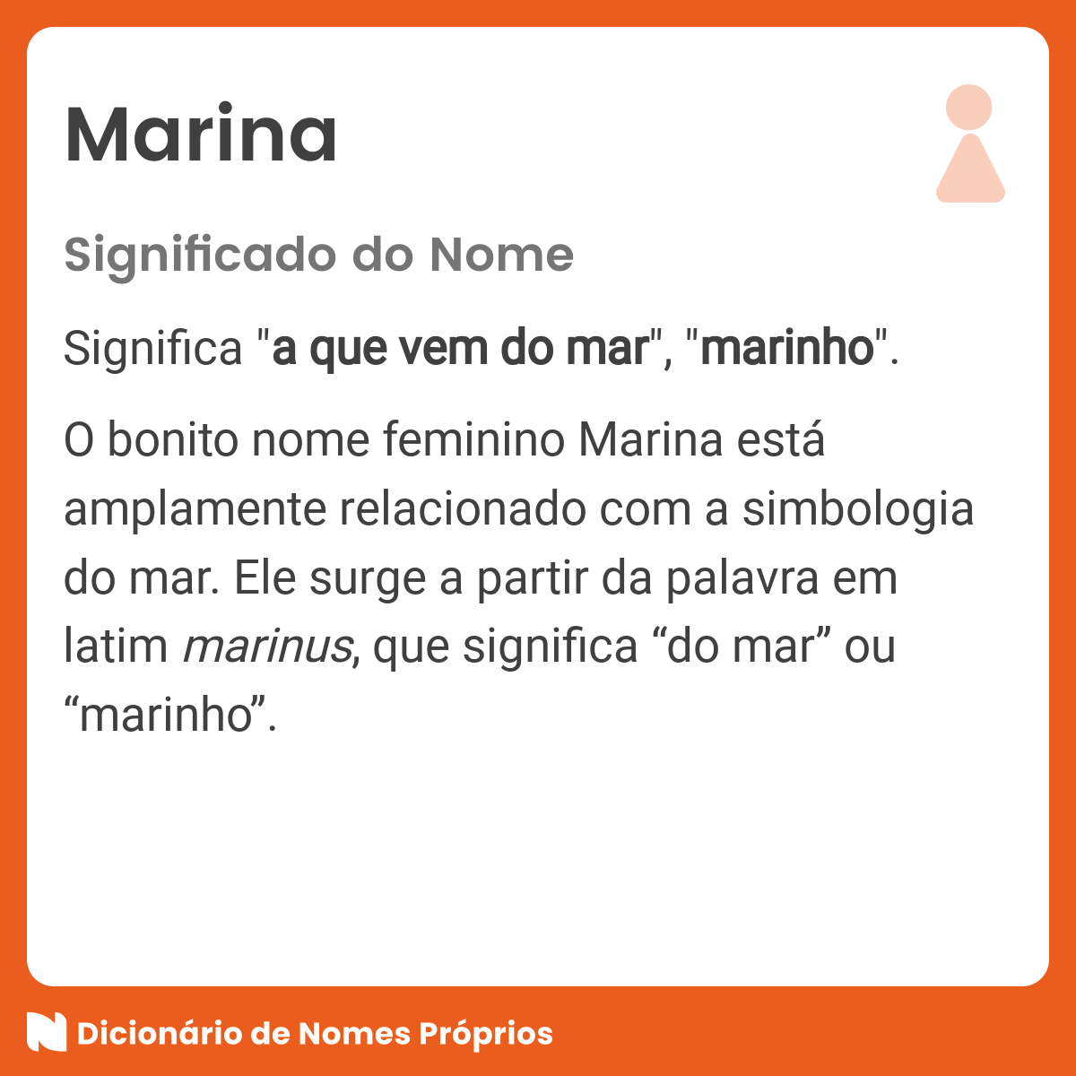 35+ nomes relacionados ao mar e seus significados