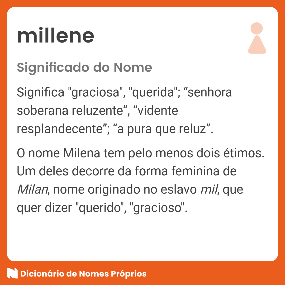 Os 107 nomes femininos de A a Z mais bonitos - Dicionário de Nomes