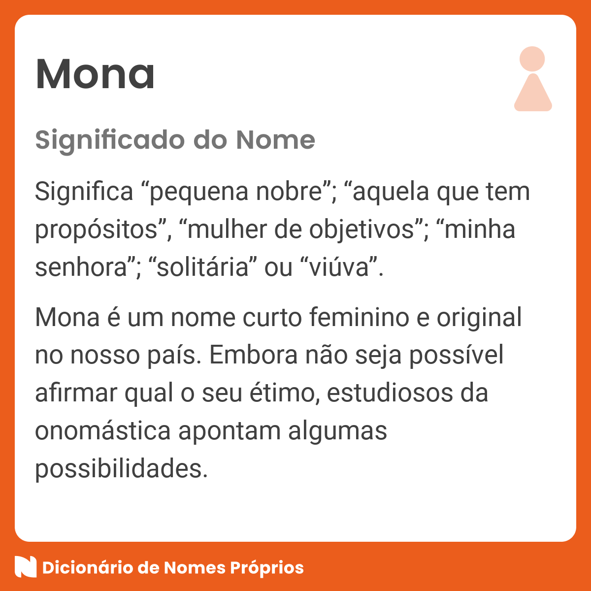 Significado do nome Monalize