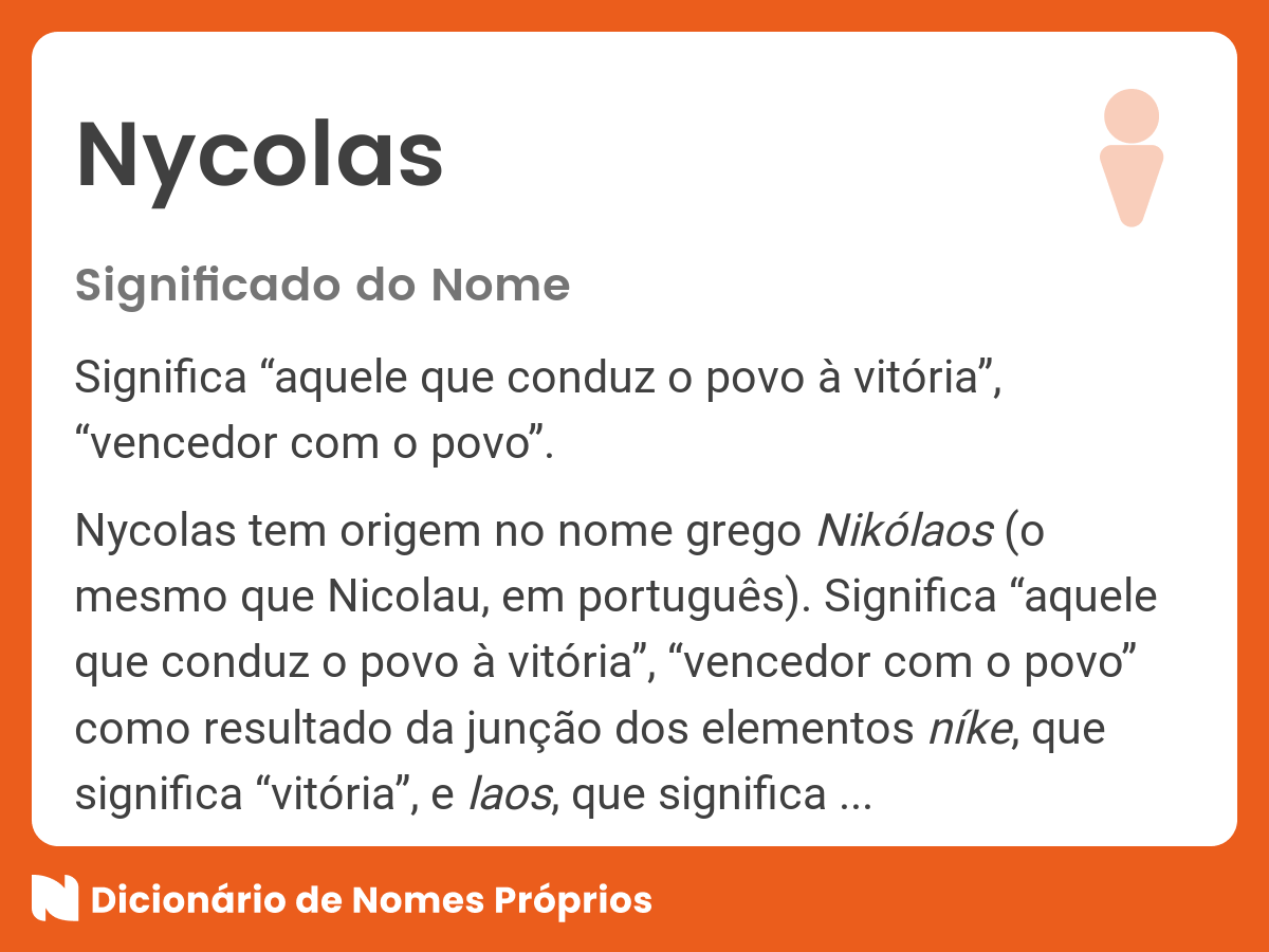 Nycolas