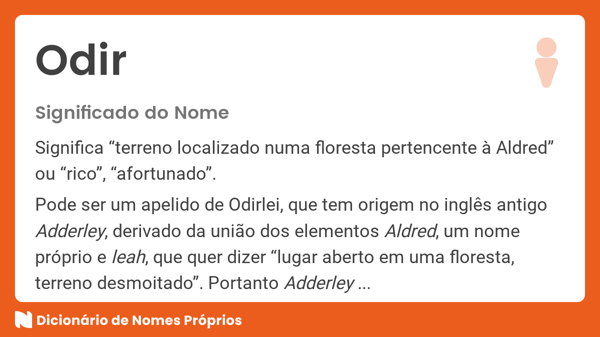 Significado do nome Osmar - Dicionário de Nomes Próprios