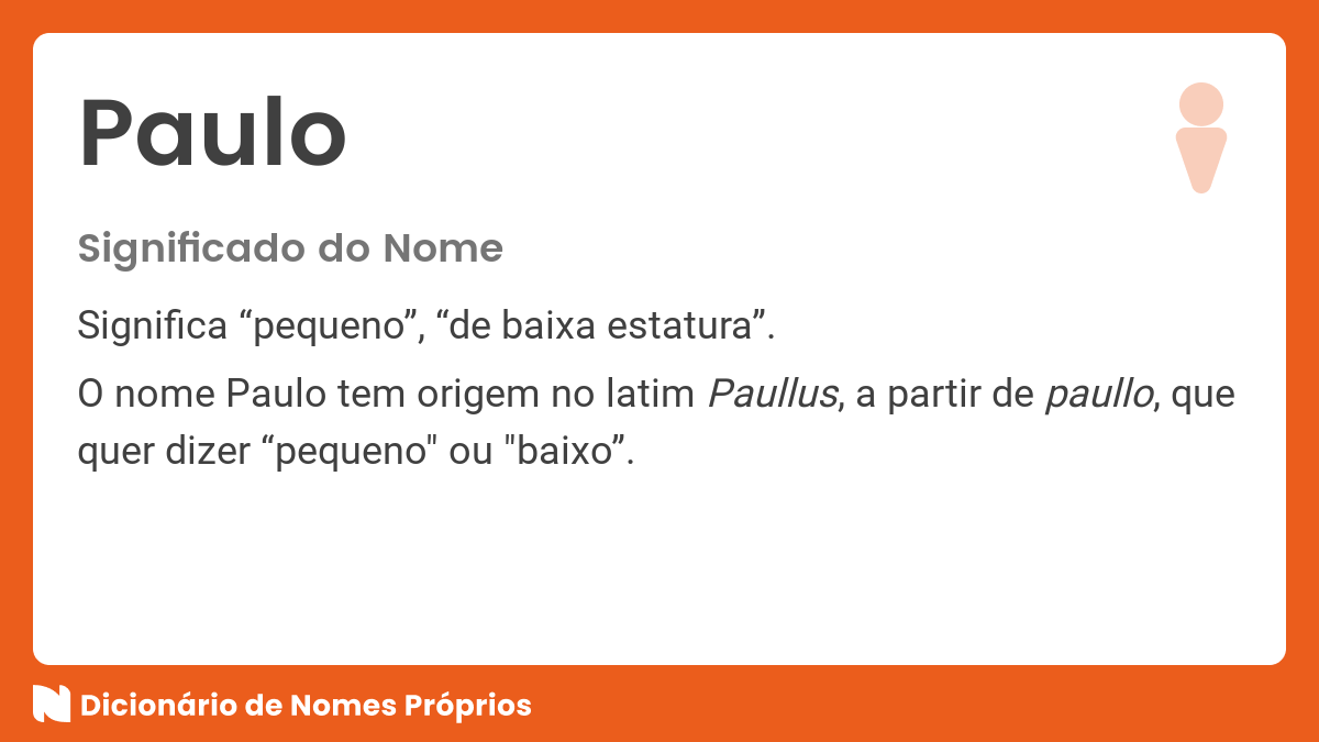 Nome PAULO escrito em Japonês