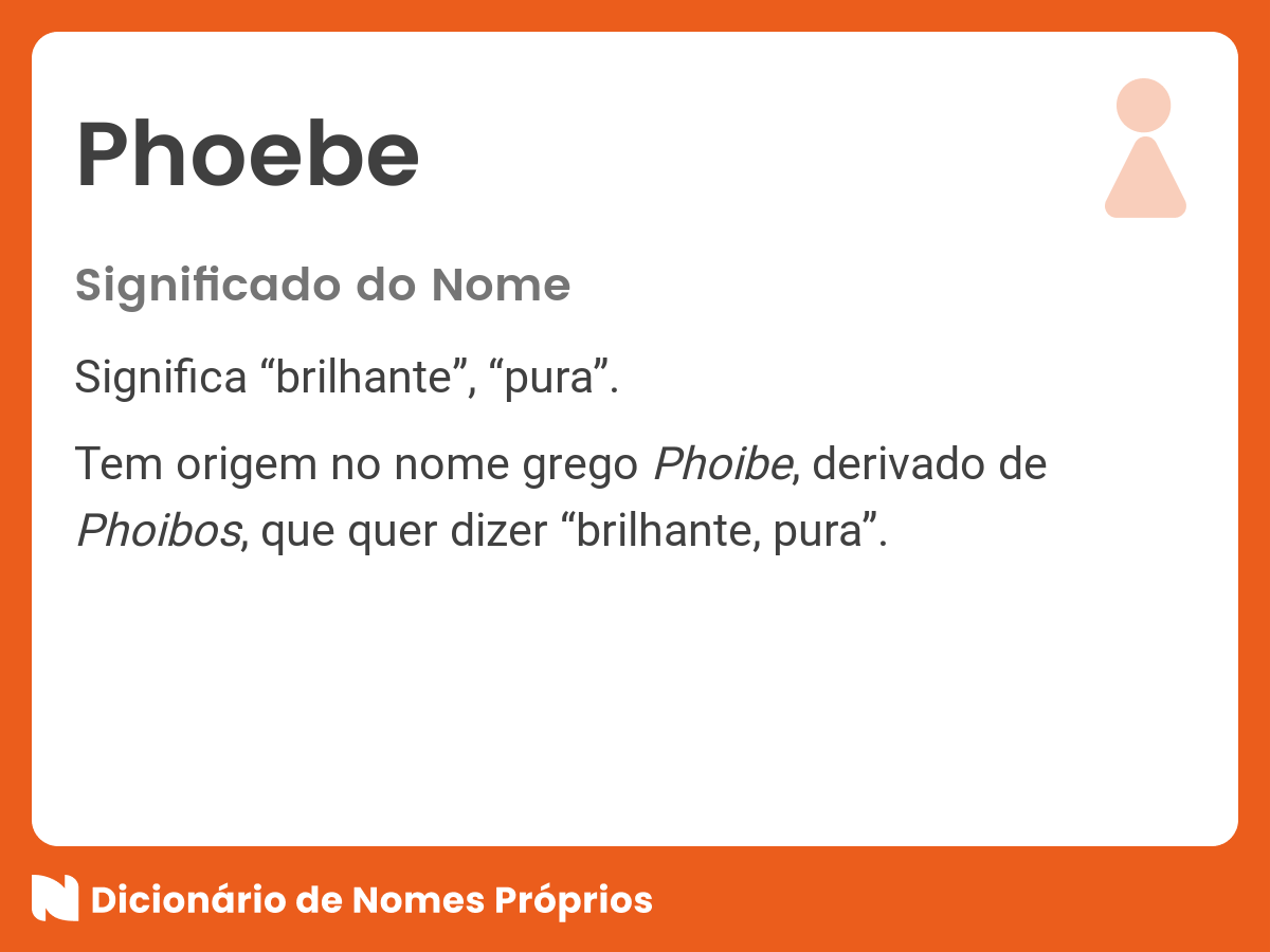 Significado do nome Phoebe