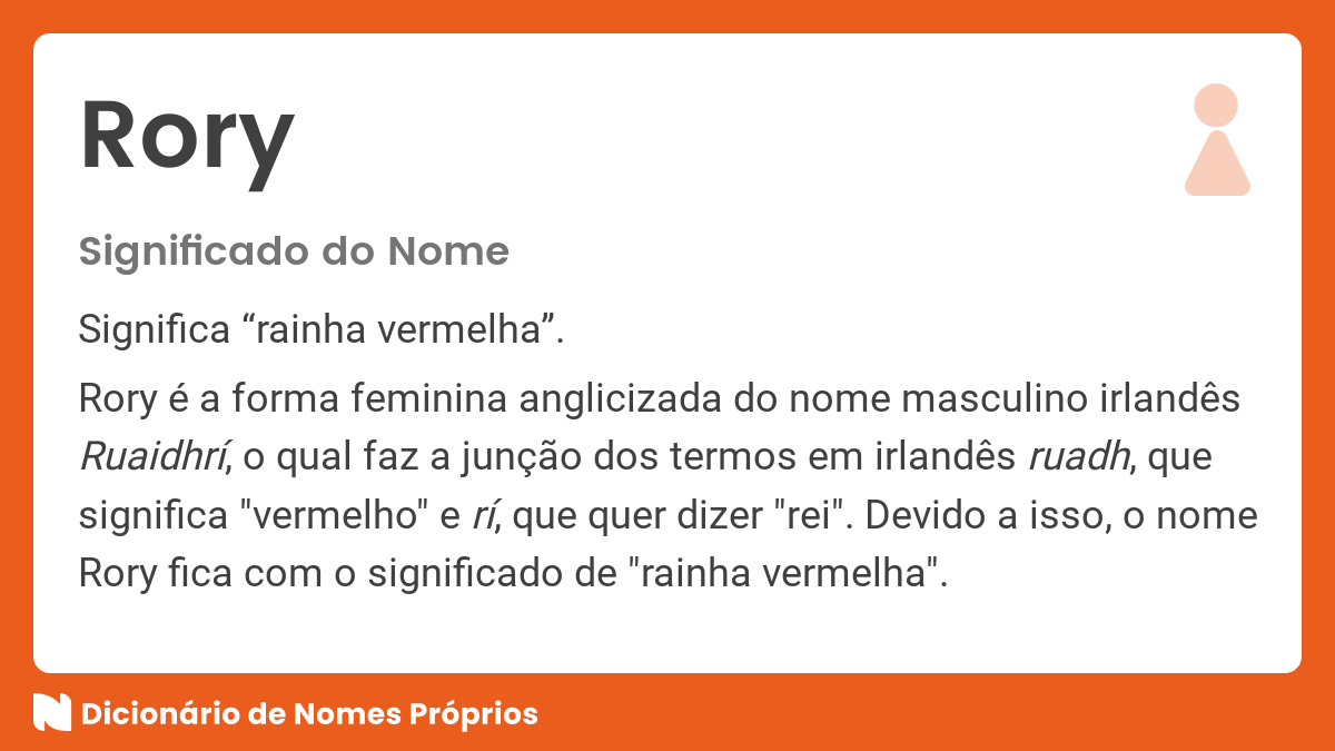 👪 → Qual o significado do nome Roar?