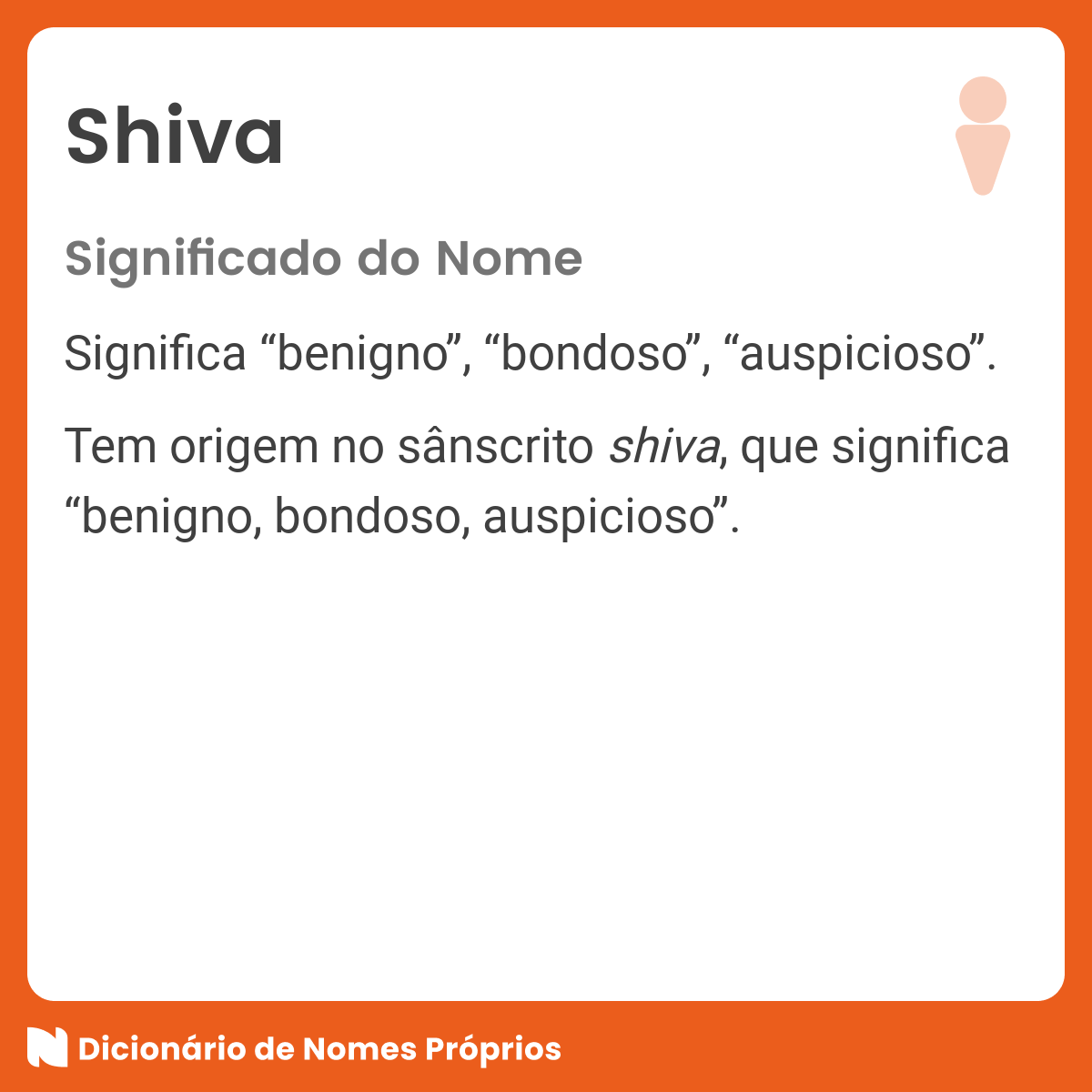 O que significa a palavra Shiva?