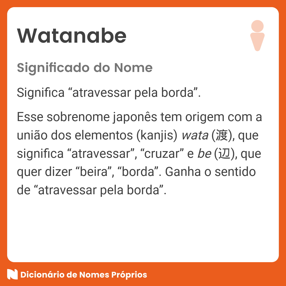 52 sobrenomes japoneses e seus significados mais interessantes - Dicionário  de Nomes Próprios