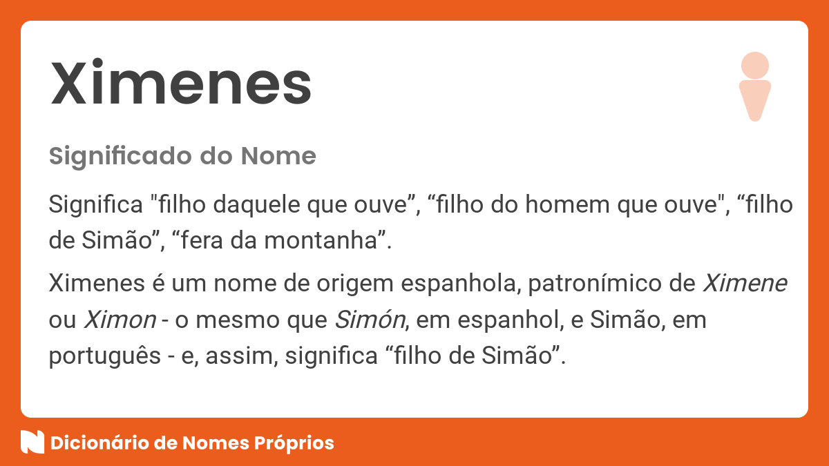 Significado e origem dos sobrenomes: Sobrenome Ximenes