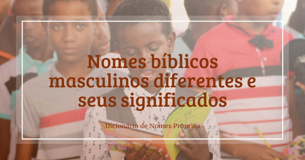 nomes bíblicos masculino composto