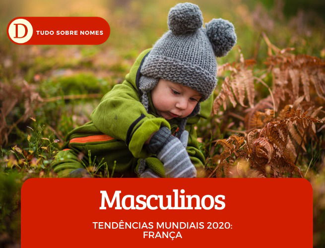 Tendências Mundias 2020: 48 nomes populares no Reino Unido, EUA, França e Alemanha