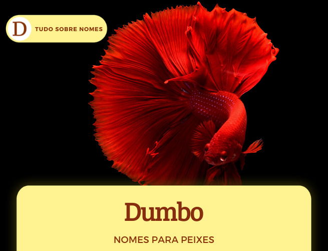 100 nomes lindos para peixes de estimação