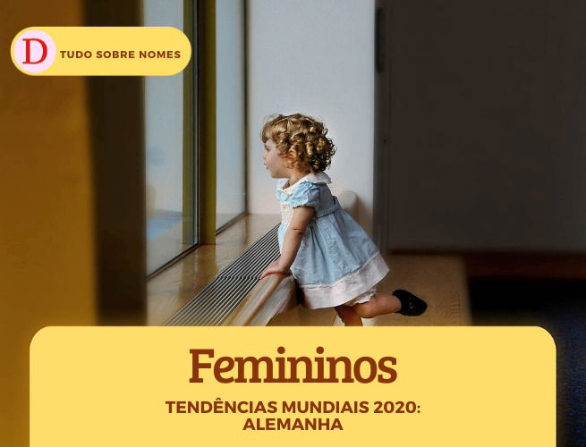 Tendências Mundias 2020: 48 nomes populares no Reino Unido, EUA, França e Alemanha